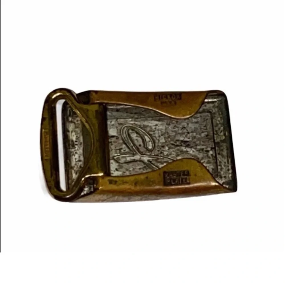 Vintage Hickok Belt Buckle J Clip